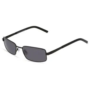 Wenzhou Bada Optical Co. , LTD Fielmann BD 502 SUN FLEX CL Herren-Sonnenbrille Vollrand Quadratisch Metall-Gestell, Schwarz