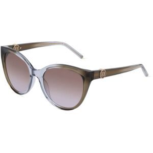 DE RIGO Vision D.A.CH. GmbH Escada ESCSESD87 Unisex-Sonnenbrille Vollrand Butterfly Kunststoff-Gestell, Transparent