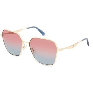 Luxottica Fashion Brillen Vertriebs GmbH Coach HC7168 Damen-Sonnenbrille Vollrand Geometrisch Metall-Gestell, Gold