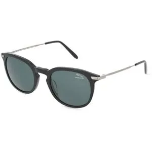 Design Eyewear Group Germany GmbH Jaguar J 7281 Unisex-Sonnenbrille Vollrand Rund Acetat-Gestell, Schwarz