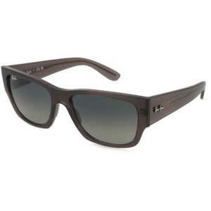 Luxottica Fashion Brillen Vertriebs GmbH Ray-Ban 0RB0947S CARLOS Unisex-Sonnenbrille Vollrand Quadratisch Propionat-Gestell, Grau
