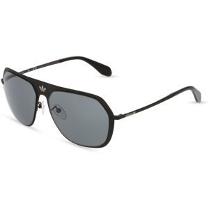 Marcolin Deutschland GmbH Adidas Originals OR0037 Unisex-Sonnenbrille Vollrand Quadratisch Metall-Gestell, Schwarz