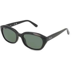 Luxottica Fashion Brillen Vertriebs GmbH Ray-Ban Junior RJ9081S Kinder-Sonnenbrille Vollrand Geometrisch Acetat-Gestell, Schwarz