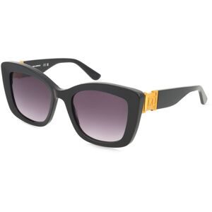 Marchon Germany GmbH Karl Lagerfeld KL6139S Unisex-Sonnenbrille Vollrand Quadratisch Acetat-Gestell, Schwarz
