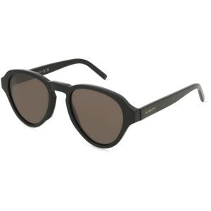 Thélios Givenchy GV40085I Unisex-Sonnenbrille Vollrand Pilot Acetat-Gestell, Schwarz