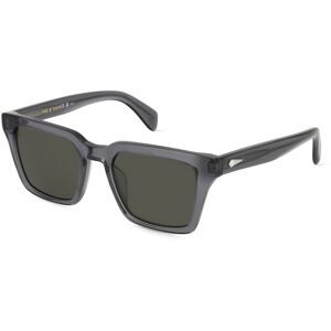 Safilo GmbH Rag & Bone RNB5054/S Herren-Sonnenbrille Vollrand Quadratisch Acetat-Gestell, Grau