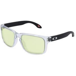 Luxottica Fashion Brillen Vertriebs GmbH Oakley OO9102 HOLBROOK Herren-Sonnenbrille Vollrand Quadratisch Kunststoff-Gestell, Transparent