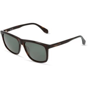 Marcolin Deutschland GmbH Adidas Originals OR0062 Unisex-Sonnenbrille Vollrand Quadratisch Kunststoff-Gestell, Havanna