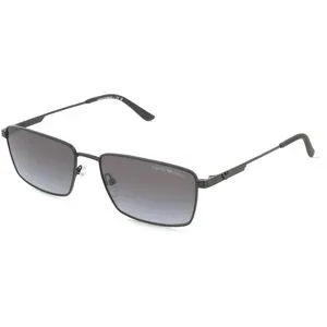 Luxottica Fashion Brillen Vertriebs GmbH Emporio Armani 0EA2169 Herren-Sonnenbrille Vollrand Eckig Metall-Gestell, Schwarz