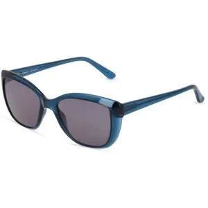 NEWAY Killine (Macao Commercial Offshore) Lt Fielmann JIL 014 SUN CL Damen-Sonnenbrille Vollrand Butterfly Acetat-Gestell, Blau