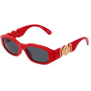 Luxottica Fashion Brillen Vertriebs GmbH Versace VK4429U KIDS Jugend-Sonnenbrille Vollrand Quadratisch Acetat-Gestell, Rot