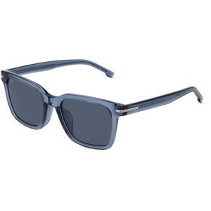 Safilo GmbH Boss 1540/F/SK Herren-Sonnenbrille Vollrand Quadratisch Acetat-Gestell, Blau