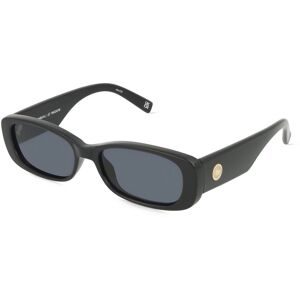 Tree Distribution GmbH Le Specs UNREAL! Unisex-Sonnenbrille Vollrand Quadratisch Kunststoff-Gestell, Schwarz