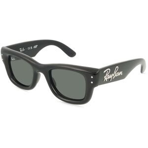 Luxottica Fashion Brillen Vertriebs GmbH Ray-Ban 0RB4940B WAYFARER PUFFER Unisex-Sonnenbrille Vollrand Quadratisch Kunststoff-Gestell, Schwarz