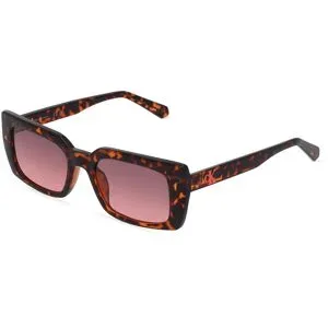 Marchon Germany GmbH Calvin Klein Jeans CKJ22606S Unisex-Sonnenbrille Vollrand Quadratisch Kunststoff-Gestell, Havanna