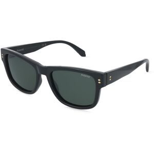 Safilo GmbH Polaroid PLD 6252/S/X Herren-Sonnenbrille Vollrand Quadratisch Kunststoff-Gestell, Schwarz