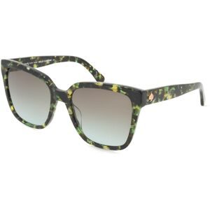 Safilo GmbH Kate Spade 207635 Damen-Sonnenbrille Vollrand Quadratisch Acetat-Gestell, Grün