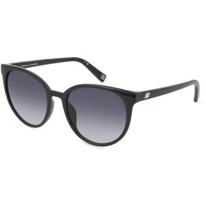 Tree Distribution GmbH Le Specs ARMADA Damen-Sonnenbrille Vollrand Rund Kunststoff-Gestell, Schwarz