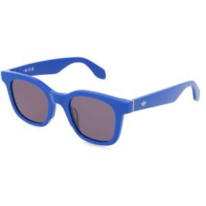 Marcolin Deutschland GmbH Adidas OR0109 Unisex-Sonnenbrille Vollrand Rund Acetat-Gestell, Blau