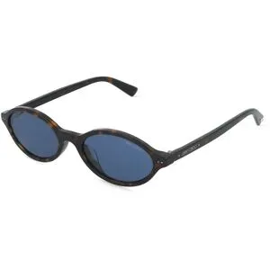 Luxottica Fashion Brillen Vertriebs GmbH Jimmy Choo JC5068U Damen-Sonnenbrille Vollrand Oval Acetat-Gestell, Havanna