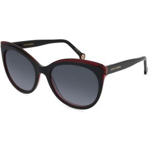 Safilo SpA Carolina Herrara HER 0175/S Damen-Sonnenbrille Vollrand Butterfly Acetat-Gestell, Schwarz