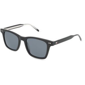 Safilo SpA Tommy Hilfiger TH 2127/S Herren-Sonnenbrille Vollrand Eckig Acetat-Gestell, Schwarz