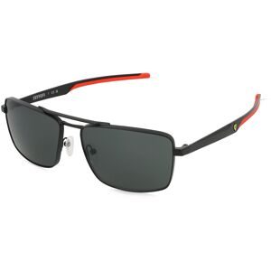 Luxottica Fashion Brillen Vertriebs GmbH Scuderia Ferrari 0FZ5001 Herren-Sonnenbrille Vollrand Quadratisch Metall-Gestell, Schwarz