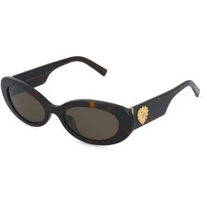 Luxottica Fashion Brillen Vertriebs GmbH Dolce&Gabbana DG4537 Damen-Sonnenbrille Vollrand Oval Acetat-Gestell, Havanna
