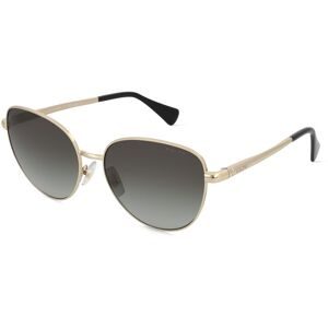 Luxottica Fashion Brillen Vertriebs GmbH Ralph RA4144 Damen-Sonnenbrille Vollrand Butterfly Metall-Gestell, Gold