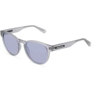 Marchon Germany GmbH Calvin Klein Jeans CKJ22609S Unisex-Sonnenbrille Vollrand Panto Kunststoff-Gestell, Grau