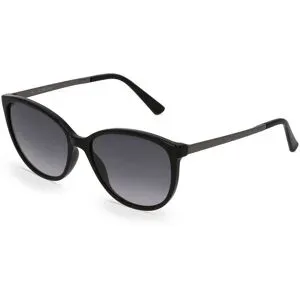 Suncute Industries Co., Ltd. Fielmann MC 530 SUN CL SILVIA Damen-Sonnenbrille Vollrand Rund Propionat-Gestell, Schwarz