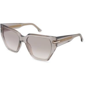 Safilo GmbH Victoria Beckham VB 7002/S Damen-Sonnenbrille Vollrand Quadratisch Acetat-Gestell, Beige