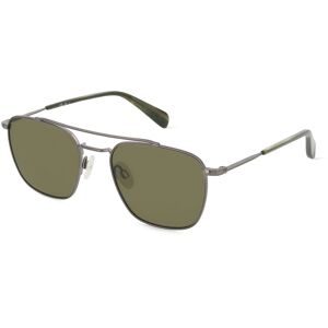 Safilo GmbH Rag & Bone RNB5047/G/S Herren-Sonnenbrille Vollrand Quadratisch Metall-Gestell, Grau