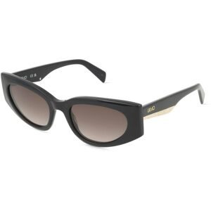 Marchon Germany GmbH Liu Jo LJ792S Unisex-Sonnenbrille Vollrand Butterfly Acetat-Gestell, Schwarz