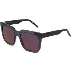 Safilo GmbH Hugo HG 1218/S Herren-Sonnenbrille Vollrand Quadratisch Acetat-Gestell, Grau