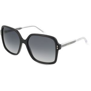 Safilo GmbH Isabel Marant IM 0215/S Damen-Sonnenbrille Vollrand Quadratisch Acetat-Gestell, Schwarz