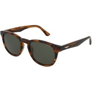 DE RIGO Vision D.A.CH. GmbH Police SPLP22 Unisex-Sonnenbrille Vollrand Panto Acetat-Gestell, Havanna