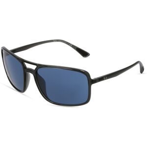 Luxottica Fashion Brillen Vertriebs GmbH Ray-Ban RB 4375 Unisex-Sonnenbrille Vollrand Quadratisch Kunststoff-Gestell, Grau