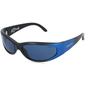 Luxottica Fashion Brillen Vertriebs GmbH Arnette AN4302 CATFISH Herren-Sonnenbrille Vollrand Oval Kunststoff-Gestell, Schwarz