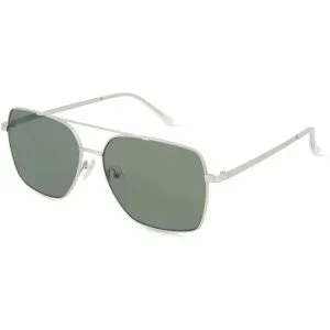 Wenzhou Bada Optical Co. , LTD Fielmann BD 557 SUN FA VIKTOR Herren-Sonnenbrille Vollrand Quadratisch Edelstahl-Gestell, Silber