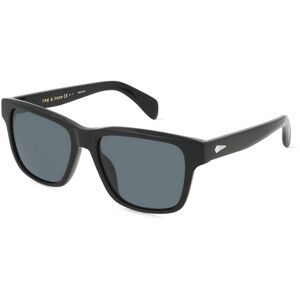 Safilo GmbH Rag & Bone RNB5041/S Herren-Sonnenbrille Vollrand Quadratisch Acetat-Gestell, Schwarz