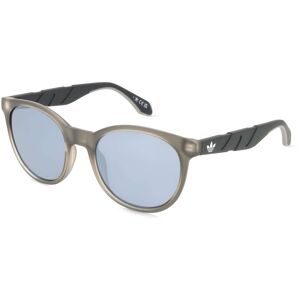 Marcolin Deutschland GmbH Adidas OR0102 Unisex-Sonnenbrille Vollrand Rund Acetat Spritzguss-Gestell, Transparent