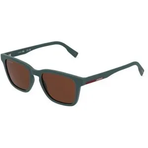 Marchon Germany GmbH Lacoste L987S Unisex-Sonnenbrille Vollrand Quadratisch Kunststoff-Gestell, Grün