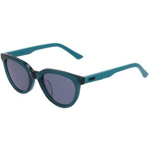 Kering Eyewear Spa Puma PJ 0073 S Kinder-Sonnenbrille Vollrand Panto Acetat-Gestell, Grün