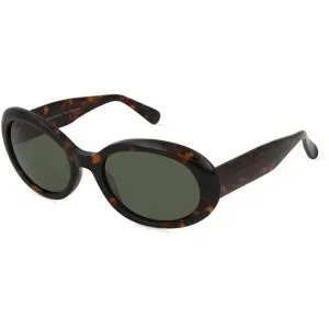 Suncute Industries Co., Ltd. Fielmann MC 620 SUN FA IVY Damen-Sonnenbrille Vollrand Oval Acetat Extrudiert-Gestell, Havanna