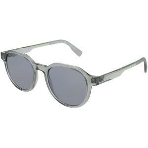 Marchon Germany GmbH Lacoste L6087S Herren-Sonnenbrille Vollrand Eckig Kunststoff-Gestell, Grau