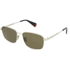 Thélios Kenzo KZ40184U Herren-Sonnenbrille Vollrand Quadratisch Metall-Gestell, Gold