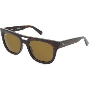 Luxottica Fashion Brillen Vertriebs GmbH Ray-Ban RB4426 PHIL Unisex-Sonnenbrille Vollrand Quadratisch Acetat-Gestell, Havanna