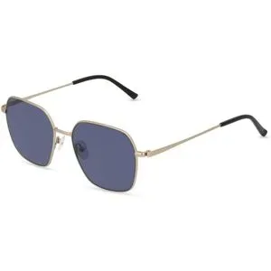 Billion Excel Optical Manufactory Co. Ltd. Fielmann BE 020 SUN FA MIA Damen-Sonnenbrille Vollrand Quadratisch Edelstahl-Gestell, Gold