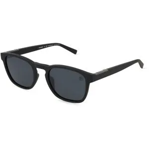Marcolin Deutschland GmbH Timberland TB00007 Unisex-Sonnenbrille Vollrand Rund Kunststoff-Gestell, Schwarz